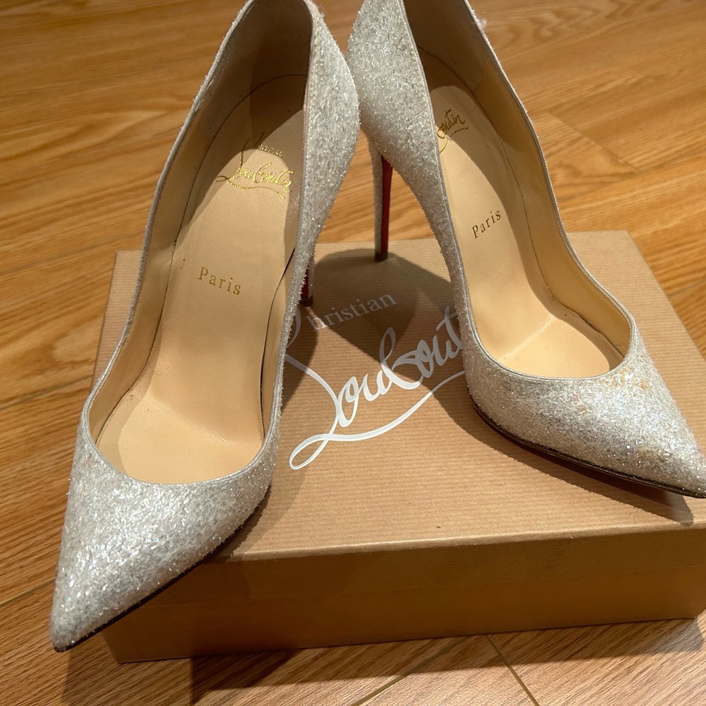 Christian Louboutin Sparkling Heels - Like New US6.5